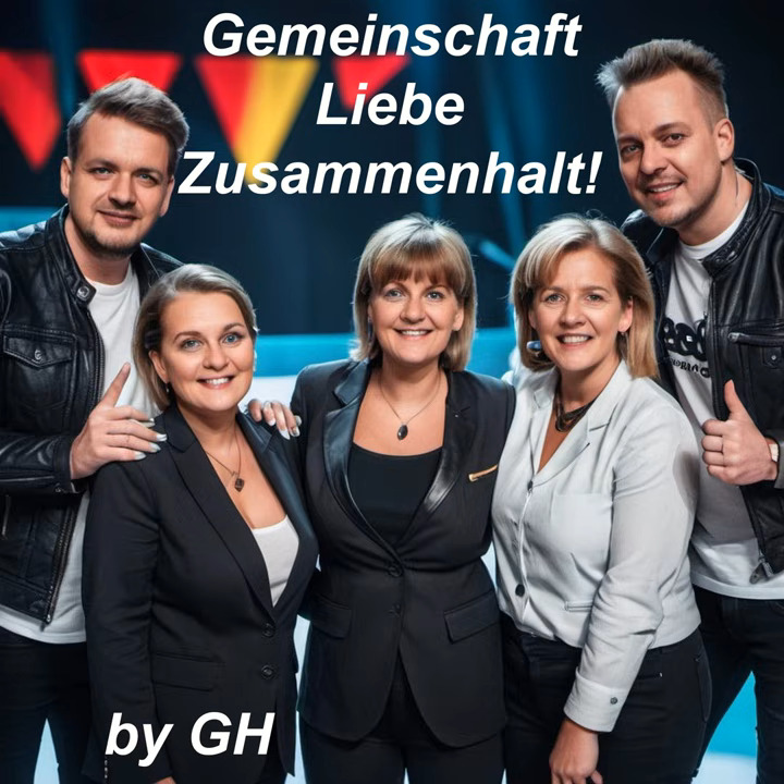Gemeinschaft Liebe Zusammenhalt - by GH